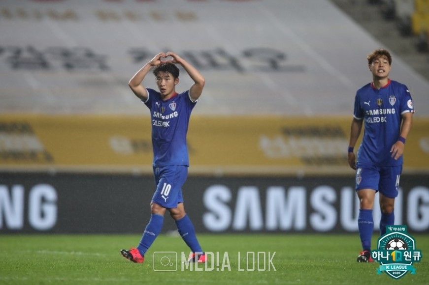 수원 김민우 사진: 한국프로축구연맹