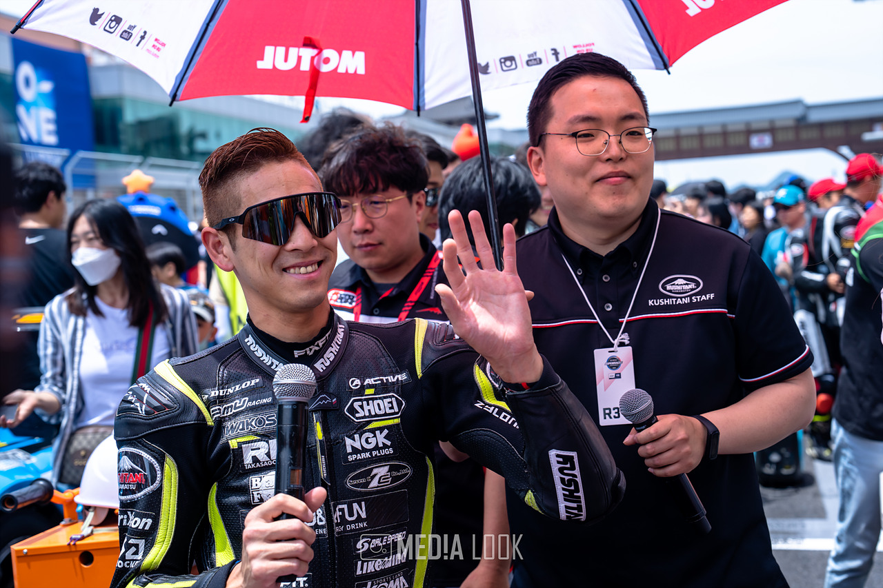 전일본 로드바이크 챔피언쉽  J-GP3클래스 22 챔피언 `히로키 오노`