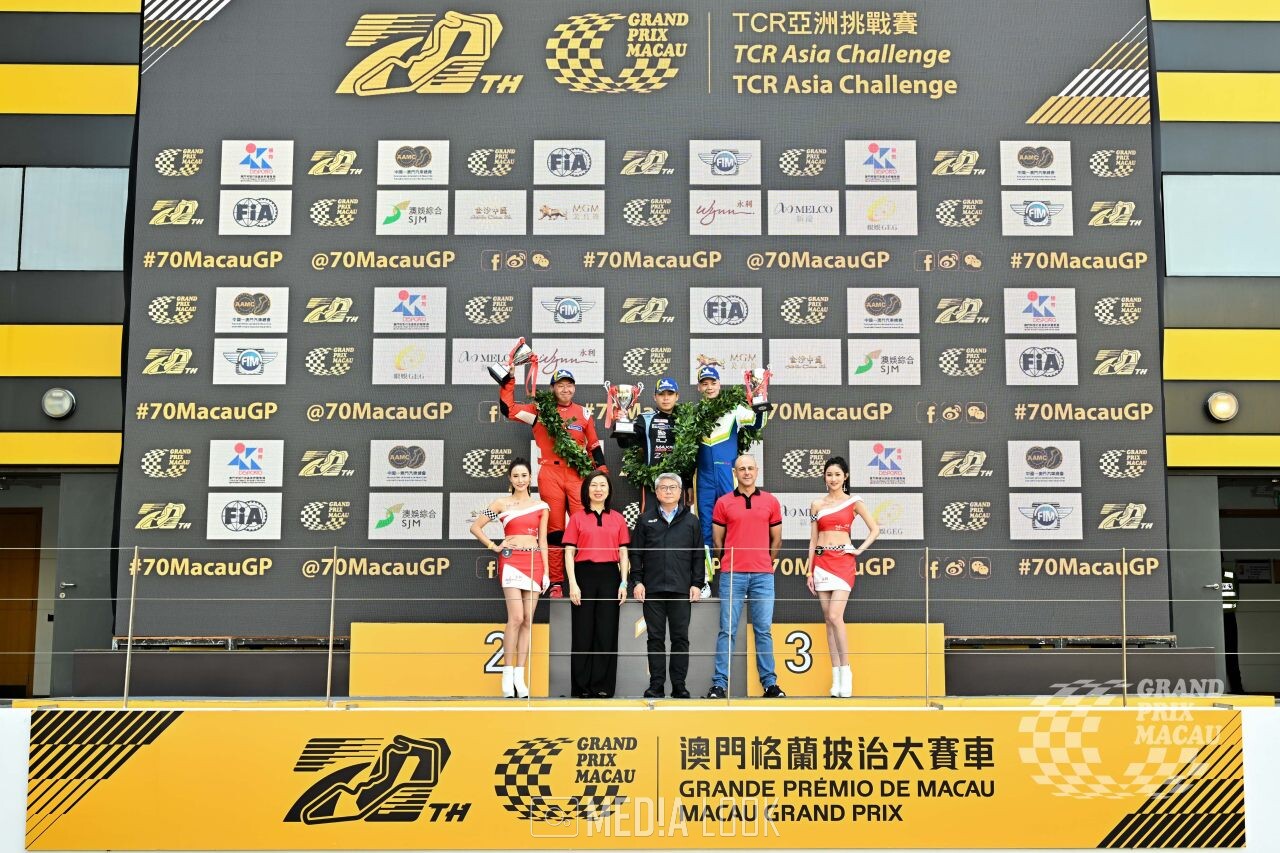 70주년 마카오 그랑프리 TCR 아시아 챌린지 레이스 1에서 우승 달성한 로제호 / 출처 = 마카오 그랑프리