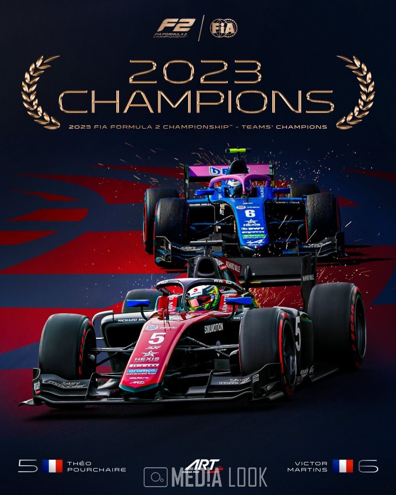 '2023 F2' 팀 챔피언, ART Grand Prix / 사진 출처 = FIA Formula 2